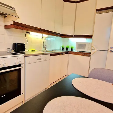 Kotoisa Kaksio Levaehdae Taeaellae Ja Parkki Apartament